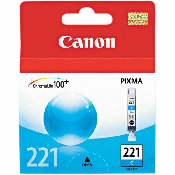 Canon - Cyan Ink Cartridge - Use with Canon PIXMA iP3600, iP4600, iP4700, MP560, MP620, MP640, MP980, MP990, MX860, MX870 - Exact Industrial Supply