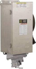 Square D - 30 Amp, 600 VAC, 3 Pole Fused Safety Switch - NEMA 12, 3, 3R, 4, 4X & 5, 7.5 hp at 480 VAC (Single Phase), 20 hp at 600 VAC (Triple Phase), 3P Contact Form - Exact Industrial Supply