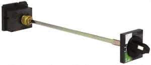 Square D - Circuit Breaker Rotary Handle - Use with Circuit Breaker - Exact Industrial Supply