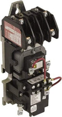 Square D - No Enclosure, 2 Pole, Mechanically Held Lighting Contactor - 20 A (Tungsten), 30 A (Fluorescent), 110 VAC at 50 Hz, 120 VAC at 60 Hz, 2NC Contact Configuration - Exact Industrial Supply