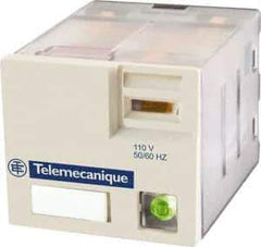 Schneider Electric - 3,750 VA Power Rating, Electromechanical Plug-in General Purpose Relay - 15 Amp at 250 VAC & 28 VDC, 3CO, 24 VDC - Exact Industrial Supply