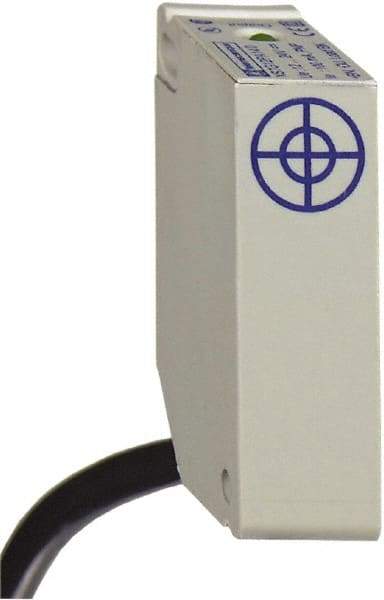 Telemecanique Sensors - NPN, PNP, 4mm Detection, Rectangular, Inductive Proximity Sensor - 2 Wires, IP67, 24 to 210 VDC, 24 to 240 VAC @ 50/60 Hz, 12mm Wide - Exact Industrial Supply