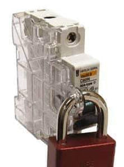 Schneider Electric - Circuit Breaker Handle Lock Offs - Use with Multi 9 C60 Circuit Breakers - Exact Industrial Supply