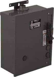 Square D - 3 Pole, Lighting Contactor - 60, 110 VAC at 50 Hz, 120 VAC at 60 Hz, 600 VAC - Exact Industrial Supply