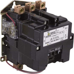 Square D - 3 Pole, 380 Coil VAC at 50 Hz, 135 Amp NEMA Contactor - Open Enclosure, 50 Hz at 380 VAC - Exact Industrial Supply