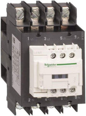Schneider Electric - 4 Pole, 24 Coil VDC, 80 Amp at 440 VAC, Nonreversible IEC Contactor - Bureau Veritas, CCC, CSA, CSA C22.2 No. 14, DNV, EN/IEC 60947-4-1, EN/IEC 60947-5-1, GL, GOST, LROS, RINA, UL 508, UL Listed - Exact Industrial Supply