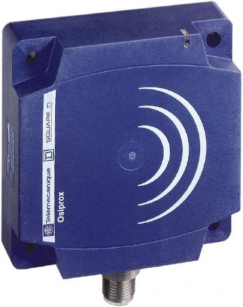 Telemecanique Sensors - NPN, Flat, Inductive Proximity Sensor - 3 Wires, IP67, 12 to 24 VDC, 80mm Wide - Exact Industrial Supply