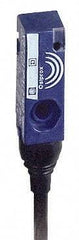 Telemecanique Sensors - PNP, NC, Flat, Inductive Proximity Sensor - 3 Wires, IP67, 12 to 24 VDC, 8mm Wide - Exact Industrial Supply