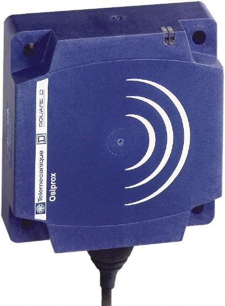 Telemecanique Sensors - NPN, 40 to 60mm Detection, Flat, Inductive Proximity Sensor - 3 Wires, IP68, 12 to 24 VDC, 80mm Wide - Exact Industrial Supply