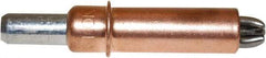Zephyr Tool Group - 1/4 Drill 1/4" Pin Diam, Copper Cleco Fastener - Standard Length, 0 to 1/4" Grip - Exact Industrial Supply