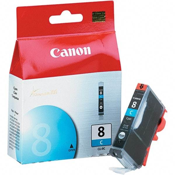 Canon - Cyan Ink Cartridge - Use with Canon PIXMA iP1700, JX200, JX210P, MP150, MP160, MP170, MP180, MP450, MP460, MX300, MX310 - Exact Industrial Supply