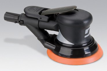 #56853 - 5" - Air Powered Random Orbital Sander - Exact Industrial Supply