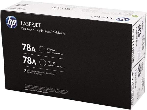 Hewlett-Packard - Black Toner Cartridge - Use with HP LaserJet Pro M1536dnf, P1606dn - Exact Industrial Supply