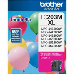 Brother - Magenta Ink Cartridge - Use with Brother MFC-J460DW, J480DW, J485DW, J680DW, J880DW, J885DW, J4320DW, J4420DW, J4620DW, J5520DW, J5620DW, J5720DW - Exact Industrial Supply