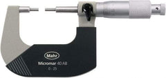 Mahr - Spline Micrometers Operation Type: Mechanical Minimum Measurement (Decimal Inch): 2.0000 - Exact Industrial Supply