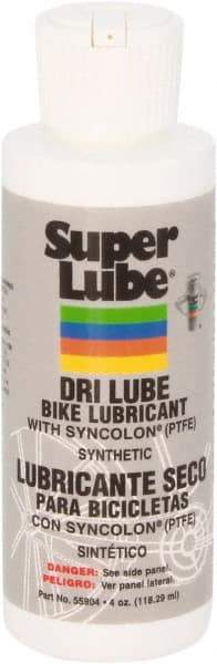 Synco Chemical - 4 oz Bottle General Purpose Chain & Cable Lubricant - Translucent, -45 to 450°F - Exact Industrial Supply