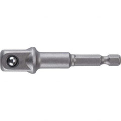 Irwin - Power & Impact Screwdriver Bits & Holders Bit Type: Socket Adapter Hex Size (Inch): 1/4 - Exact Industrial Supply