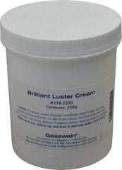 Made in USA - 250 g Polishing Compound - Use on Aluminum, Brass, Bronze, Chrome & Steel - Exact Industrial Supply