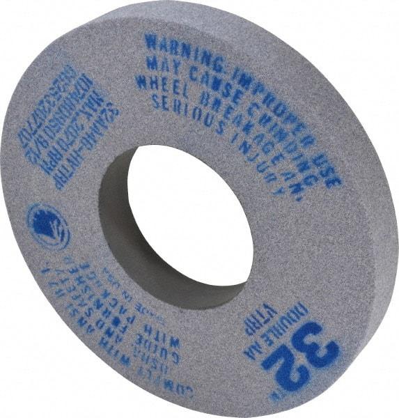 Norton - 12" Diam x 5" Hole x 1-1/2" Thick, H Hardness, 46 Grit Surface Grinding Wheel - Aluminum Oxide, Type 1, Coarse Grade, 2,070 Max RPM, Vitrified Bond, No Recess - Exact Industrial Supply