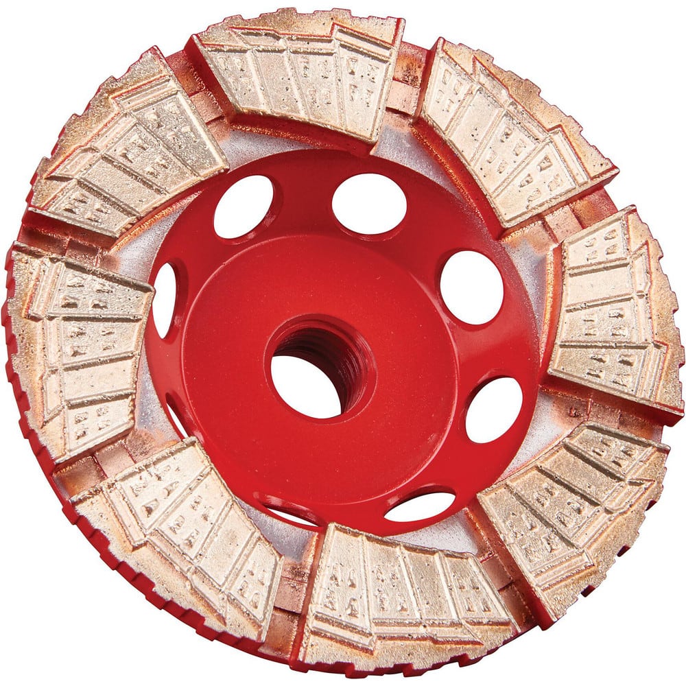 Tool & Cutter Grinding Wheels; Wheel Type: Cup Wheel; Wheel Diameter (Inch): 5 in; Abrasive Material: Diamond; Grade: Super Fine; Grit: 0; Maximum Rpm: 12000.000; Face Width (Inch): 0.25 in; Hole Thread Size: 5/8-11
