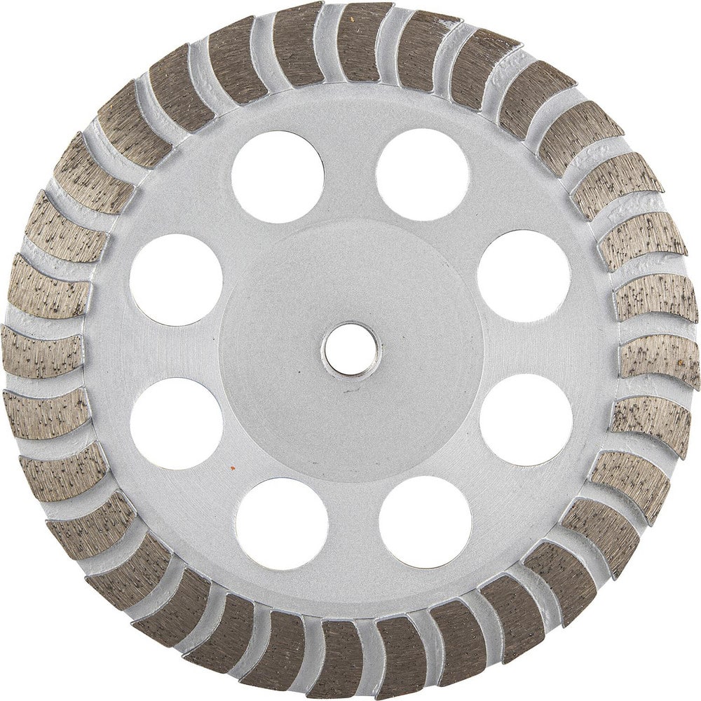 Tool & Cutter Grinding Wheels; Wheel Type: Cup Wheel; Wheel Diameter (Inch): 7 in; Abrasive Material: Diamond; Grade: Super Fine; Grit: 0; Maximum Rpm: 8730.000; Face Width (Inch): 0.5 in; Hole Thread Size: 5/8-11