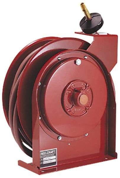 Reelcraft - 17' Spring Retractable Hose Reel - 300 psi, Hose Included - Exact Industrial Supply
