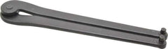 Proto - 3" Capacity, Black Oxide Finish, Adjustable Face Spanner Wrench - 8-1/4" OAL, 1/4" Hook Pin Height - Exact Industrial Supply