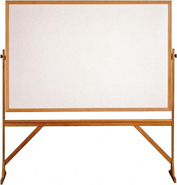 Ghent - 78" High x 77" Wide Reversible Dry Erase Board - Acrylate, 23-1/2" Deep - Exact Industrial Supply