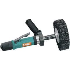 Dynabrade - 0.7 hp, 3,400 RPM Finishing Sander - 34.5 CFM Air Consumption, 6.21 bar Air Pressure, 1/4 NPT Inlet - Exact Industrial Supply