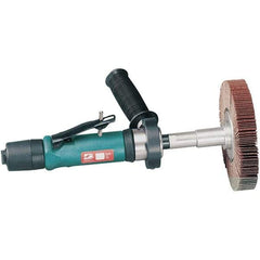 Dynabrade - 0.7 hp, 3,400 RPM Finishing Sander - 34.5 CFM Air Consumption, 6.21 bar Air Pressure, 1/4 NPT Inlet - Exact Industrial Supply