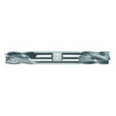 5/32'' Dia. - 3-1/8'' OAL - TiN Carbide - Center Cut DE EM-4 FL - Exact Industrial Supply