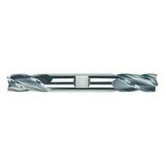 3/16'' Dia. - 3-1/4'' OAL - TiN Carbide - Center Cut DE EM-4 FL - Exact Industrial Supply