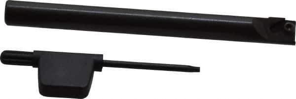 Seco - Internal Thread, Right Hand Cut, 0.375" Shank Width x 0.336" Shank Height Indexable Threading Toolholder - 4" OAL, 11NR Insert Compatibility, SN Toolholder, Series Snap Tap - Exact Industrial Supply