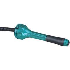 Dynabrade - 1/8" Collet, Straight Handle, Air Straight Die Grinder - 60,000 RPM, Rear Exhaust, 8 CFM, 0.1 hp, 90 psi, 1/4 NPT Inlet - Exact Industrial Supply