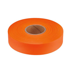 Barricade & Flagging Tape; Legend: None; Material: Plastic; Overall Length: 600.00; Color: Orange