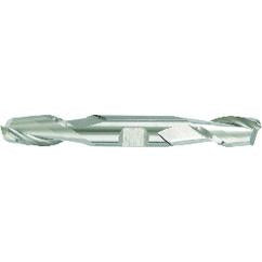 5/32'' Dia. - 3-1/8'' OAL - TiN Carbide - Center Cut DE EM-2 FL - Exact Industrial Supply