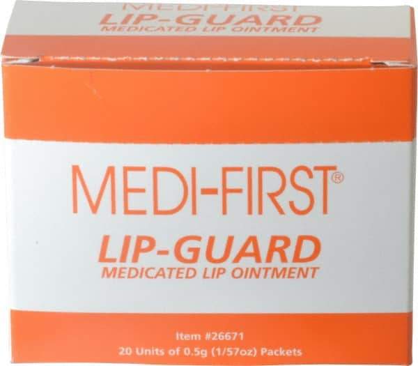 Medique - 1/57 oz Moisturizing Lip Care Ointment - Comes in Packet, Lip Guard - Exact Industrial Supply