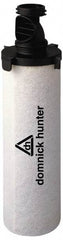 Domnick Hunter - Activated Carbon Replacement Filter Element For Use with -035 Housing - Hydrophobic Borosilicate Glass Fiber Media - Exact Industrial Supply