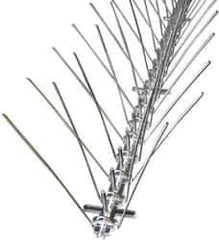 Bird-X - Stainless Steel Bird Control Netting - 4.3 Inch High x 1/2 Inch Wide x 100 Ft. Long - Exact Industrial Supply