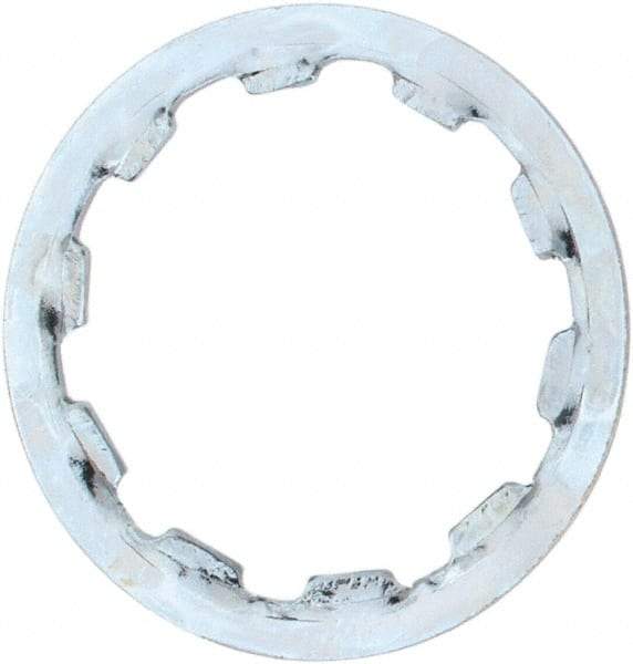 Value Collection - 5/8" Screw, 0.659" ID, Steel Internal Tooth Lock Washer - 0.883" OD, Zinc-Plated, Grade 1075 - Exact Industrial Supply