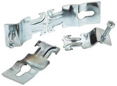 Thomas & Betts - 1-1/4" Pipe, 14 Gauge" Pipe or Conduit Clamp - Silver Galvanized, 600 Lb Capacity, All Conduit - Exact Industrial Supply