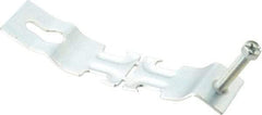 Thomas & Betts - 3/4" Pipe, 14 Gauge" Pipe or Conduit Clamp - Silver Galvanized, 600 Lb Capacity, All Conduit - Exact Industrial Supply