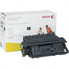 Xerox - Black Toner Cartridge - Use with HP LaserJet 4000, 4050 - Exact Industrial Supply