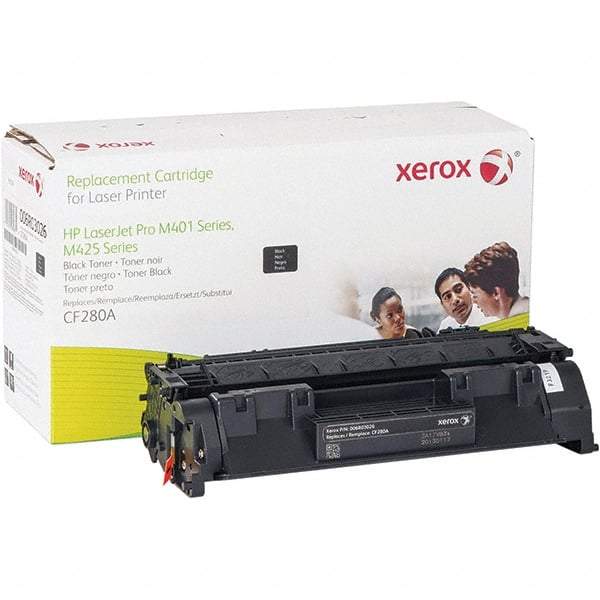 Xerox - Black Toner Cartridge - Use with HP LaserJet Pro 400, M401, M425 - Exact Industrial Supply