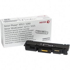 Xerox - Black Toner Cartridge - Use with Xerox Phaser 3260, WorkCentre 3215, 3225 - Exact Industrial Supply