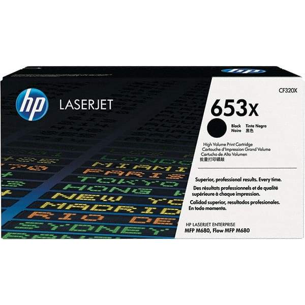 Hewlett-Packard - Black Toner Cartridge - Use with HP Color LaserJet Enterprise flow MFP M680z, MFP M680 - Exact Industrial Supply