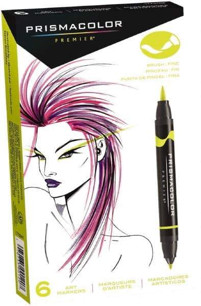 Prismacolor - Cool Grey 10 Art Marker - Brush Tip, Alcohol Based Ink - Exact Industrial Supply