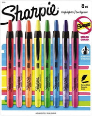 Sharpie - Assorted Colors, Highlighter - Chisel Tip, AP Nontoxic Ink - Exact Industrial Supply