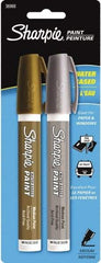 Sharpie - Gold and Silver Paint Marker - Medium Tip - Exact Industrial Supply