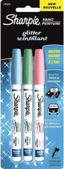 Sharpie - Blue, Green, Pink Paint Marker - Extra Fine Tip - Exact Industrial Supply